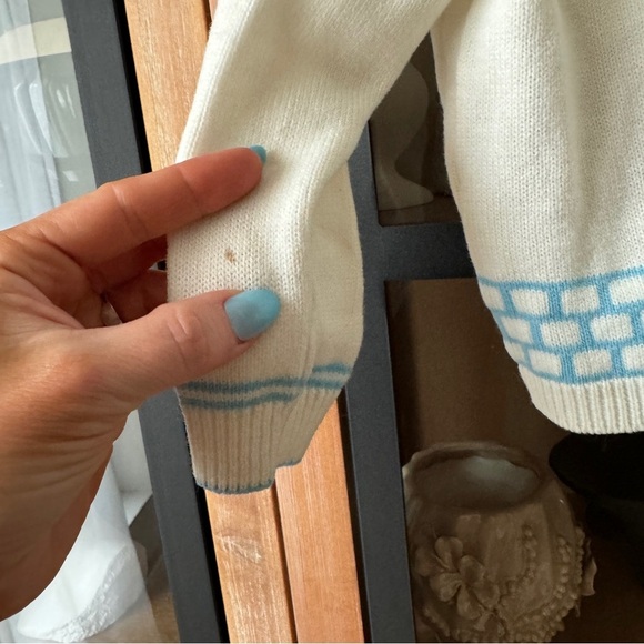 Vintage 1990s Mickey Mouse cardigan sweater embroidered baby boy car toddler - Picture 6 of 7